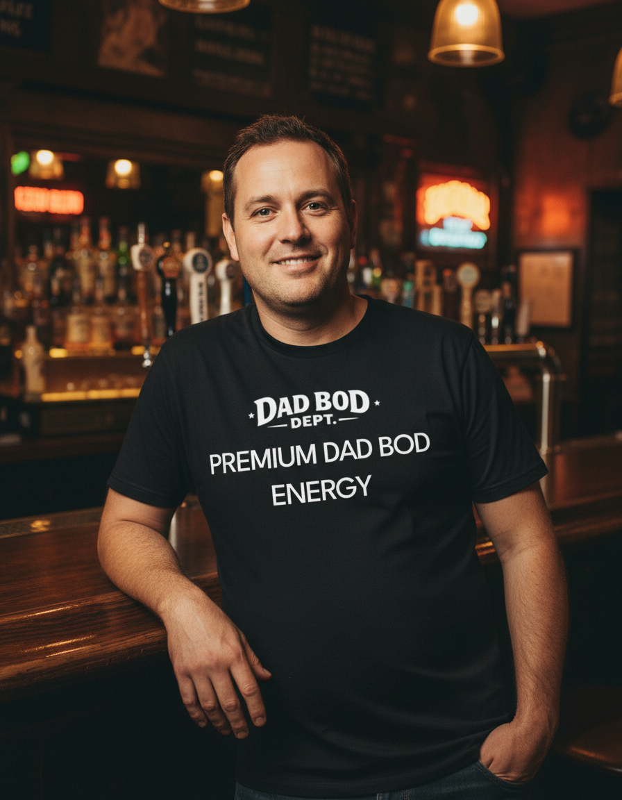 Premium Dad Bod Energy Tee