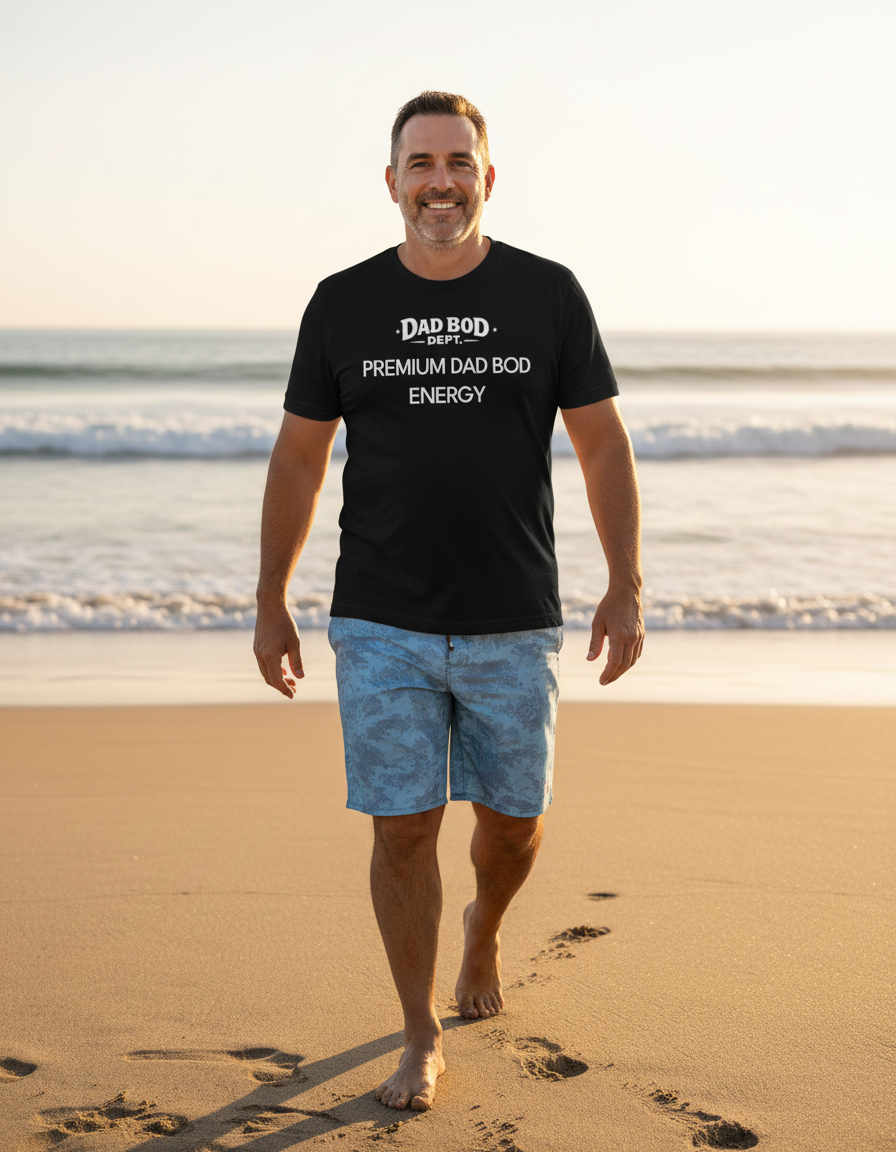 Premium Dad Bod Energy Tee
