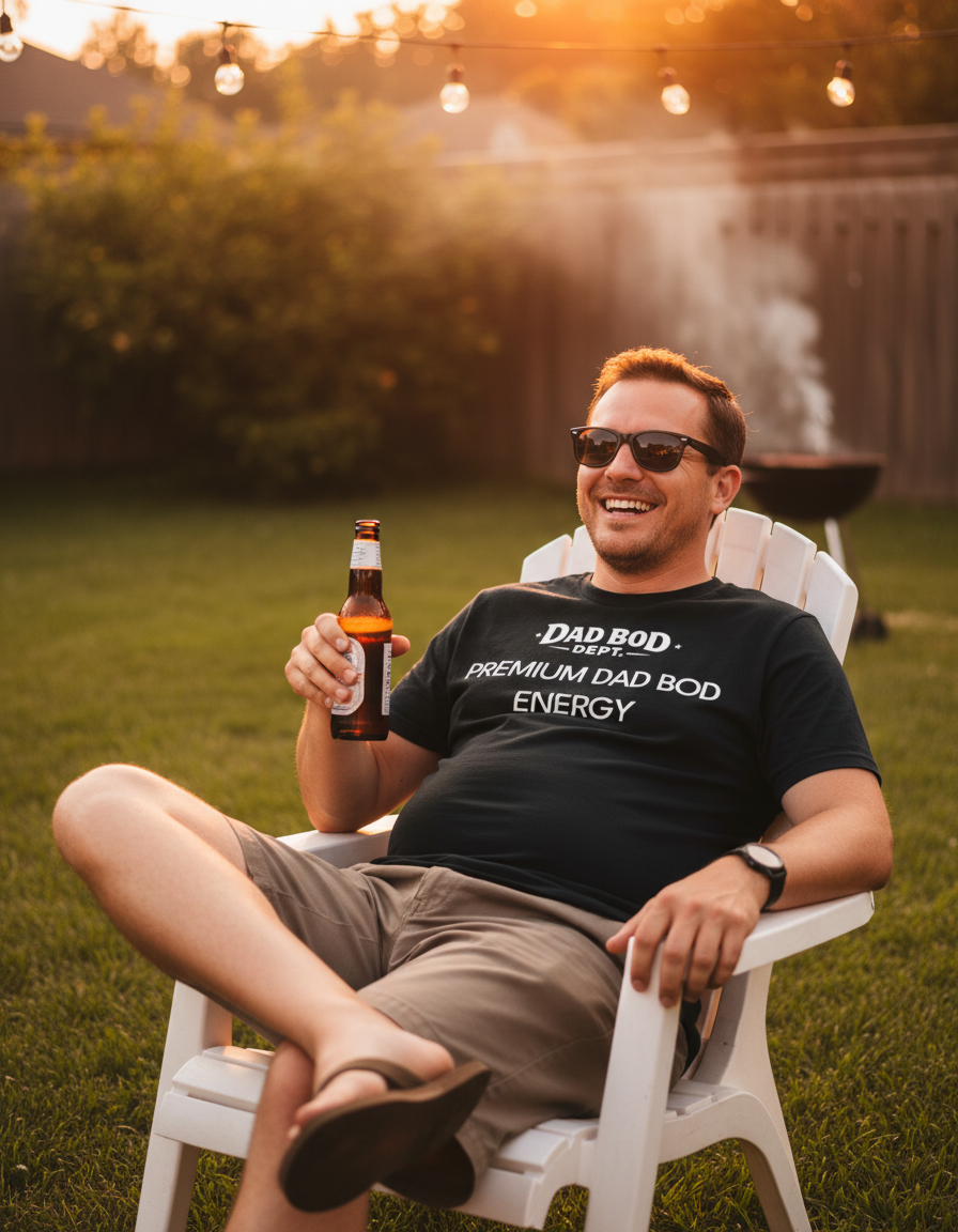 Premium Dad Bod Energy Tee