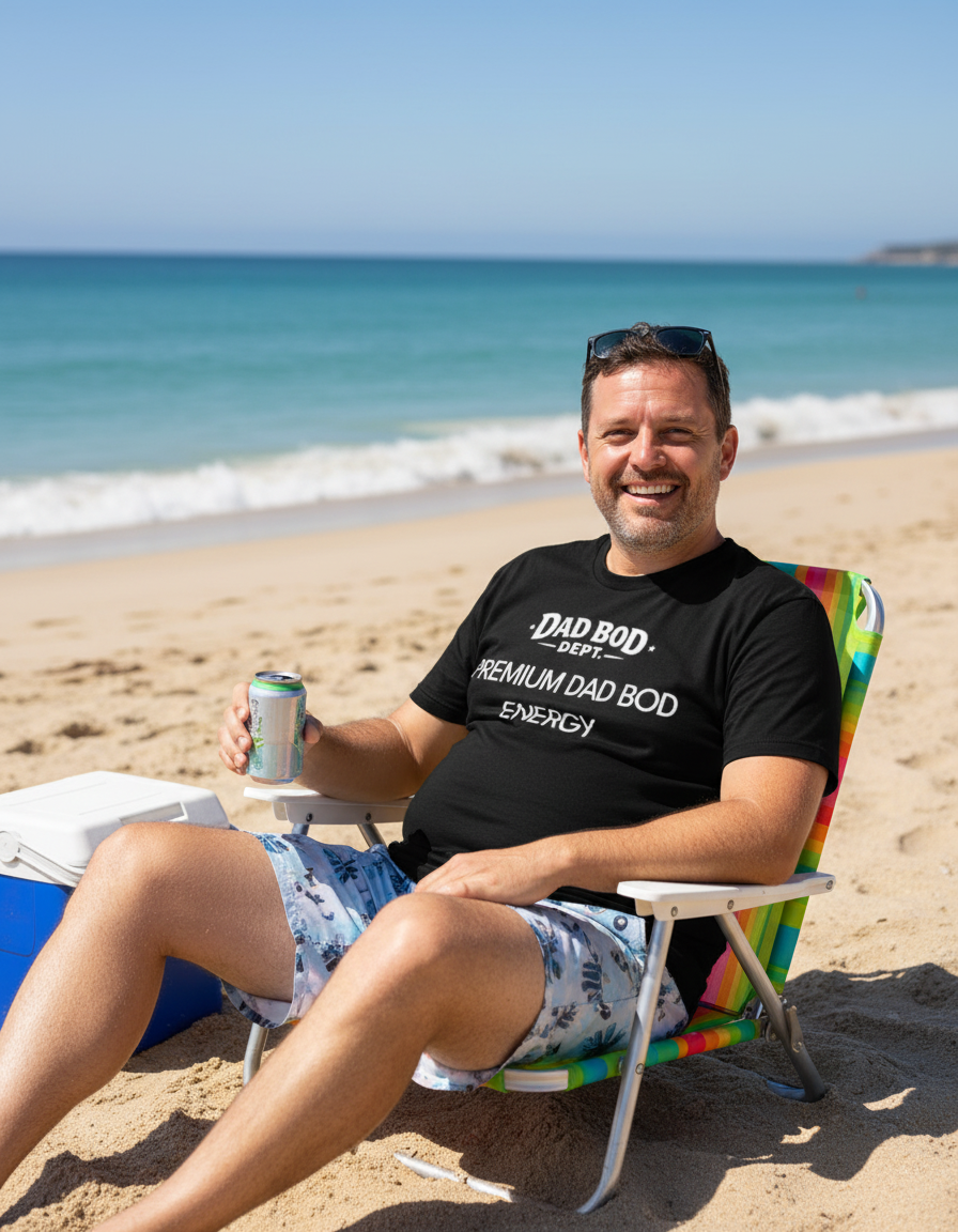Premium Dad Bod Energy Tee