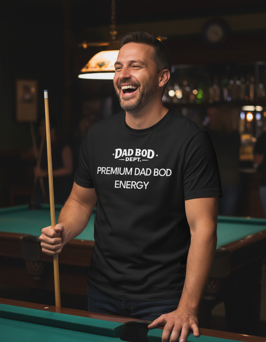 Premium Dad Bod Energy Tee